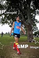 Karmichael Hunt in action during his first official training session for the Gold Coast Football Club at Carrara Stadium.AFL Training , Gold Coast , Queensland ,  Australia . Wednesday 2 June 2010 . Photo: Â© JASON O'BRIEN / SMP IMAGES