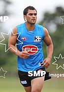 Karmichael Hunt in action during his first official training session for the Gold Coast Football Club at Carrara Stadium.AFL Training , Gold Coast , Queensland ,  Australia . Wednesday 2 June 2010 . Photo: Â© JASON O'BRIEN / SMP IMAGES