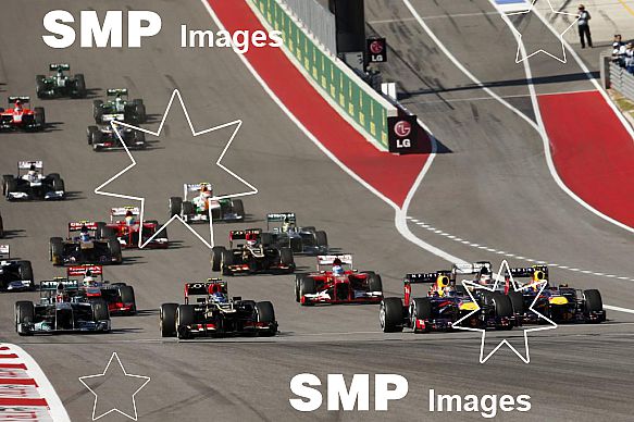 2013 F1 Grand Prix Austin USA Nov 17th