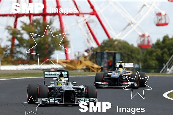 2013 Japanese Formula One Grand Prix Practice Oct 11th