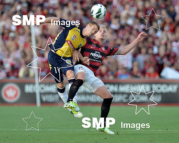 2013 A-League Football Western Sydney Wanderers v Central Coast Mariners Jan 6th