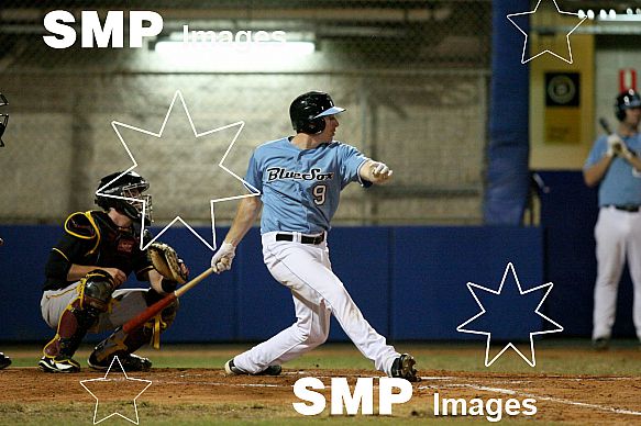 26-11-2010 AUSTRALIAN BASEBALL LEAGUE . SYDNEY BLUE SOX,  V  BRISBANE BANDITS,  VENUE BLACKTOWN OLYMPIC STADIUM .PHOTOGRAPHER NEIL EGERTON SMP IMAGES