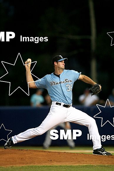 26-11-2010 AUSTRALIAN BASEBALL LEAGUE . SYDNEY BLUE SOX,  V  BRISBANE BANDITS,  VENUE BLACKTOWN OLYMPIC STADIUM .PHOTOGRAPHER NEIL EGERTON SMP IMAGES