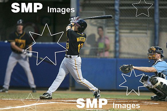 26-11-2010 AUSTRALIAN BASEBALL LEAGUE . SYDNEY BLUE SOX,  V  BRISBANE BANDITS,  VENUE BLACKTOWN OLYMPIC STADIUM .PHOTOGRAPHER NEIL EGERTON SMP IMAGES