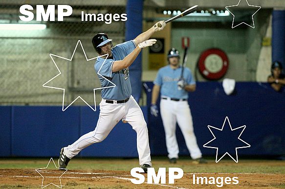 26-11-2010 AUSTRALIAN BASEBALL LEAGUE . SYDNEY BLUE SOX,  V  BRISBANE BANDITS,  VENUE BLACKTOWN OLYMPIC STADIUM .PHOTOGRAPHER NEIL EGERTON SMP IMAGES