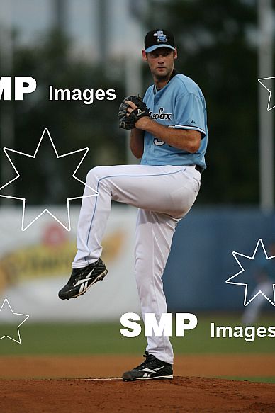 26-11-2010 AUSTRALIAN BASEBALL LEAGUE . SYDNEY BLUE SOX,  V  BRISBANE BANDITS,  VENUE BLACKTOWN OLYMPIC STADIUM .PHOTOGRAPHER NEIL EGERTON SMP IMAGES