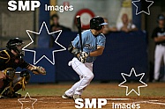 26-11-2010 AUSTRALIAN BASEBALL LEAGUE . SYDNEY BLUE SOX,  V  BRISBANE BANDITS,  VENUE BLACKTOWN OLYMPIC STADIUM .PHOTOGRAPHER NEIL EGERTON SMP IMAGES