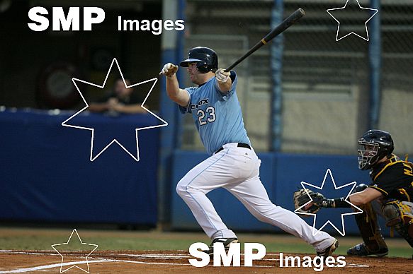 26-11-2010 AUSTRALIAN BASEBALL LEAGUE . SYDNEY BLUE SOX,  V  BRISBANE BANDITS,  VENUE BLACKTOWN OLYMPIC STADIUM .PHOTOGRAPHER NEIL EGERTON SMP IMAGES