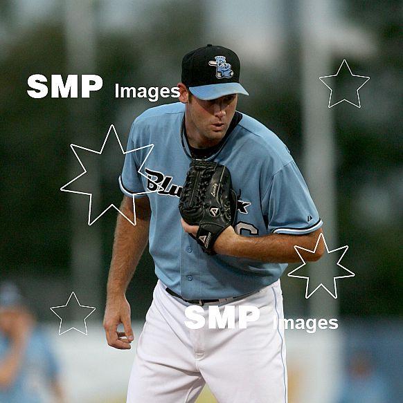 26-11-2010 AUSTRALIAN BASEBALL LEAGUE . SYDNEY BLUE SOX,  V  BRISBANE BANDITS,  VENUE BLACKTOWN OLYMPIC STADIUM .PHOTOGRAPHER NEIL EGERTON SMP IMAGES