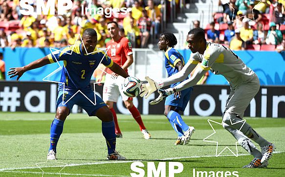 2014 FIFA World Cup Football Switzerland v Ecuador Jun 15th